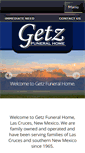 Mobile Screenshot of getzfuneralhome.com